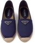 Prada Espadrilles met logoplakkaat Paars - Thumbnail 4