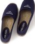 Prada Espadrilles met logoplakkaat Paars - Thumbnail 5