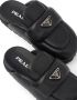 Prada Gewatteerde slippers Zwart - Thumbnail 5