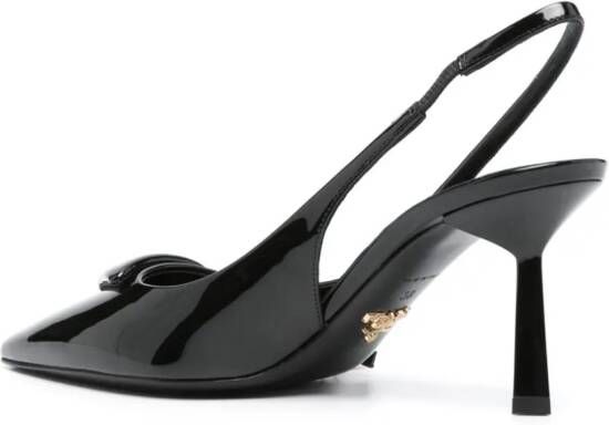 Prada Lakleren pumps Zwart