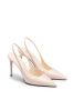 Prada Lakleren slingback pumps Roze - Thumbnail 2