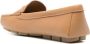 Prada Leren loafers met logo Beige - Thumbnail 3