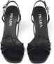 Prada Leren sandalen Zwart - Thumbnail 3