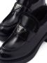 Prada Leren sneakers Zwart - Thumbnail 5