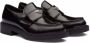 Prada Chocolate loafers van geborsteld leer Zwart - Thumbnail 2