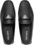 Prada Loafers met logoplakkaat Zwart - Thumbnail 4