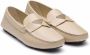 Prada Loafers met triangel logo Beige - Thumbnail 2