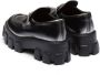 Prada Moonlith leren loafers met ombré-effect Zwart - Thumbnail 3