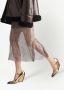 Prada Mary Jane pumps met puntige neus Goud - Thumbnail 4