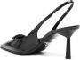 Prada Pumps met triangel logo Zwart - Thumbnail 3