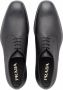 Prada Saffiano leren derby schoenen Zwart - Thumbnail 4