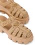 Prada Sandalen met franje Beige - Thumbnail 5