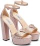 Prada Sandalen met plateauzool Roze - Thumbnail 2