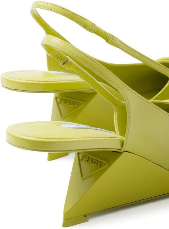 Prada Slingback pumps Groen