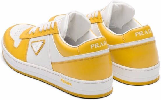 Prada Sneakers met logopatch Wit