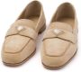 Prada Loafers met logo Beige - Thumbnail 5