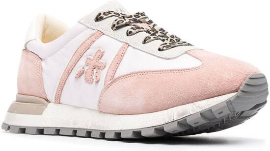 Premiata John low-top sneakers Roze