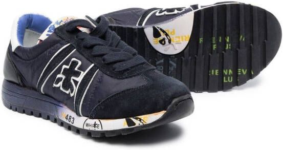 Premiata Kids Lucy low-top sneakers Blauw