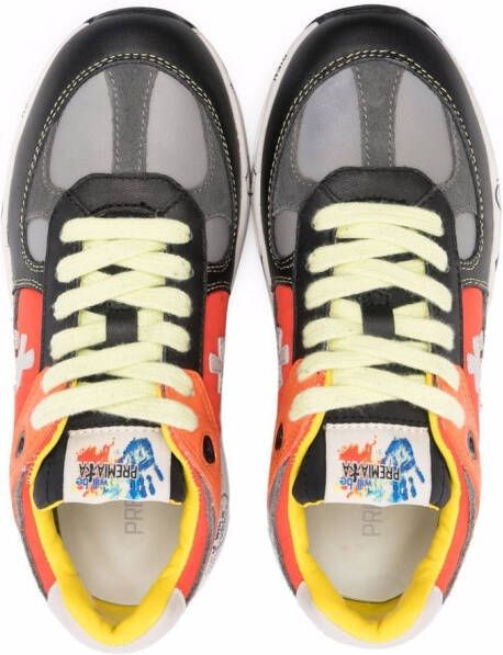 Premiata Kids Robin low-top sneakers Grijs