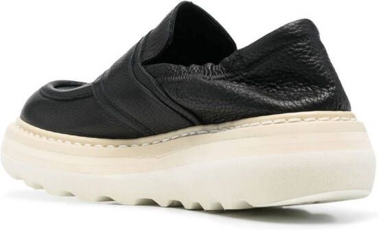 Premiata Leren loafers Zwart