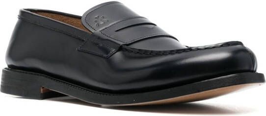 Premiata Leren loafers Zwart