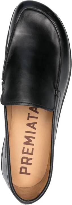 Premiata Leren loafers Zwart