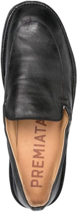 Premiata Leren loafers Zwart