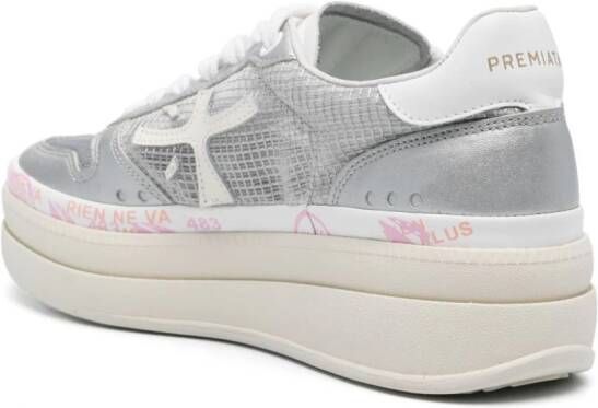 Premiata Leren sneakers Grijs