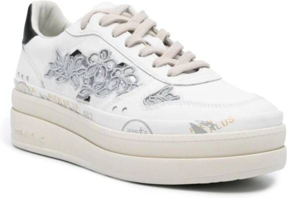 Premiata Leren sneakers Wit