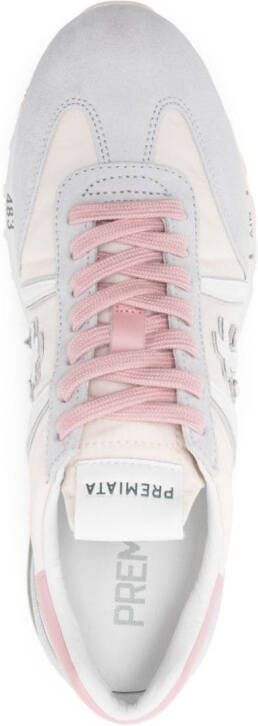 Premiata Lucyd 6670 sneakers met colourblocking Grijs