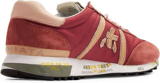 Premiata Lucyd sneakers met vlakken Rood