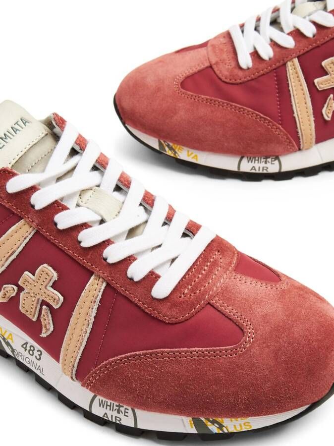 Premiata Lucyd sneakers met vlakken Rood