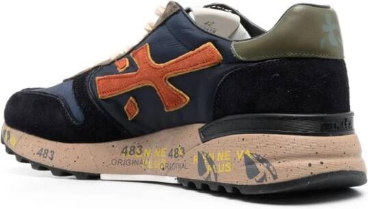 Premiata Mick leren sneakers Blauw