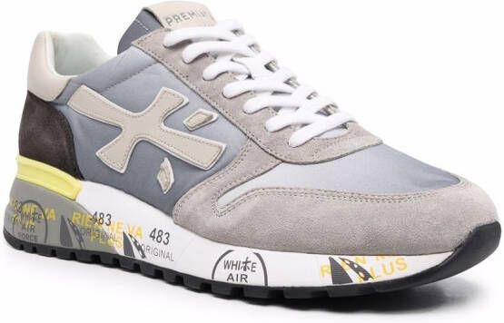 Premiata Mick sneakers met colourblocking Grijs