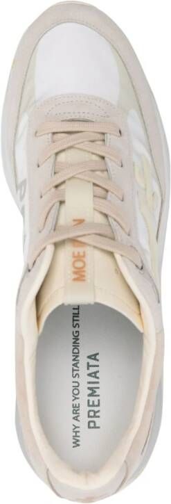 Premiata Moe Run sneakers met vlakken Wit