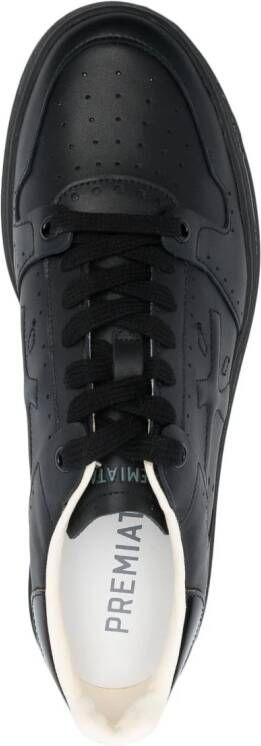 Premiata Quinn leren sneakers Zwart