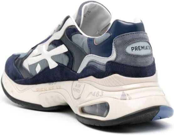 Premiata Sharky low-top sneakers Blauw