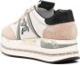 Premiata Beth 6500 sneakers met logopatch Beige - Thumbnail 3