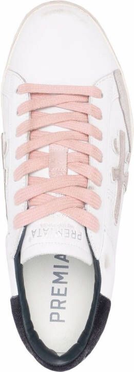 Premiata Steven low-top sneakers Wit