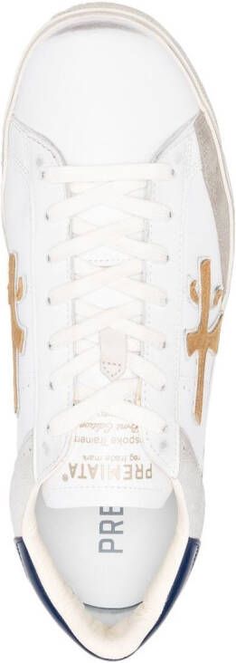 Premiata Steven sneakers met vlakken Wit