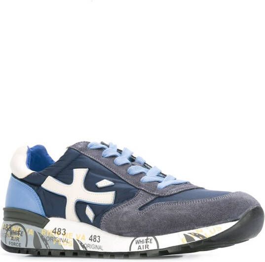 Premiata veterschoenen Blauw