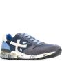 Premiata veterschoenen heren nylon rubber leer 40 Blauw - Thumbnail 2