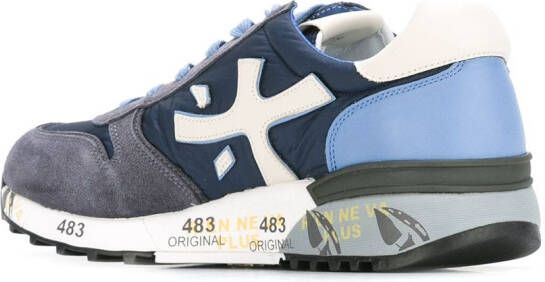 Premiata veterschoenen Blauw