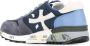 Premiata veterschoenen heren nylon rubber leer 40 Blauw - Thumbnail 3