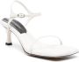 Proenza Schouler 70mm square-toe leather sandals Wit - Thumbnail 2