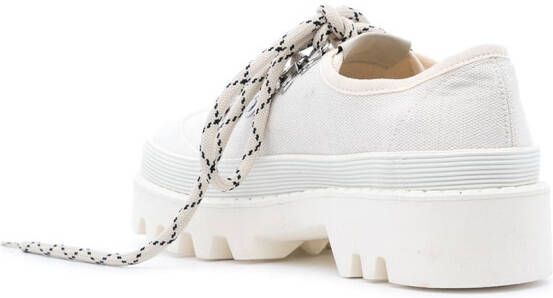 Proenza Schouler City schoenen met chunky zool Wit