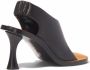 Proenza Schouler Ledge sandalen met bewerkte hak Zwart - Thumbnail 3