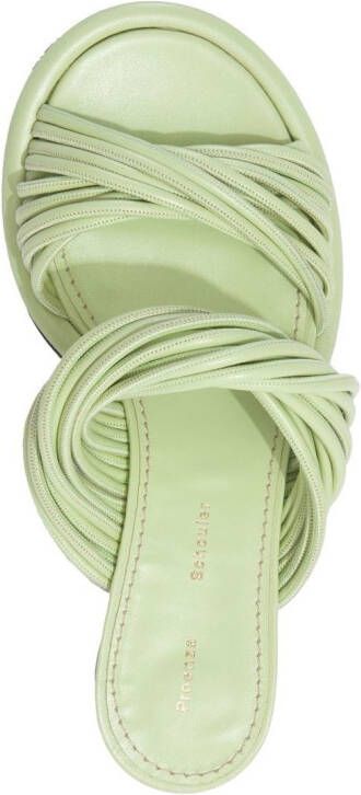 Proenza Schouler Pipe Rolo sandalen Groen