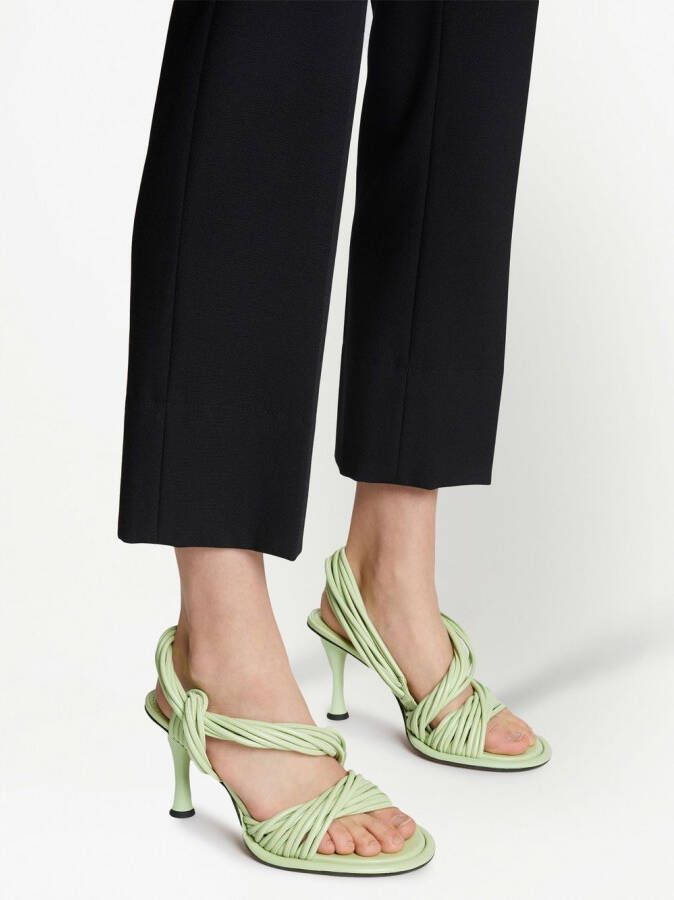 Proenza Schouler Pipe Rolo sandalen Groen