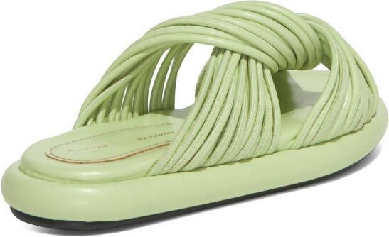 Proenza Schouler Pipe Rolo slippers Groen